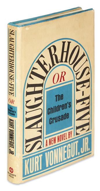 VONNEGUT, KURT. Slaughterhouse-Five or The Childrens Crusade.